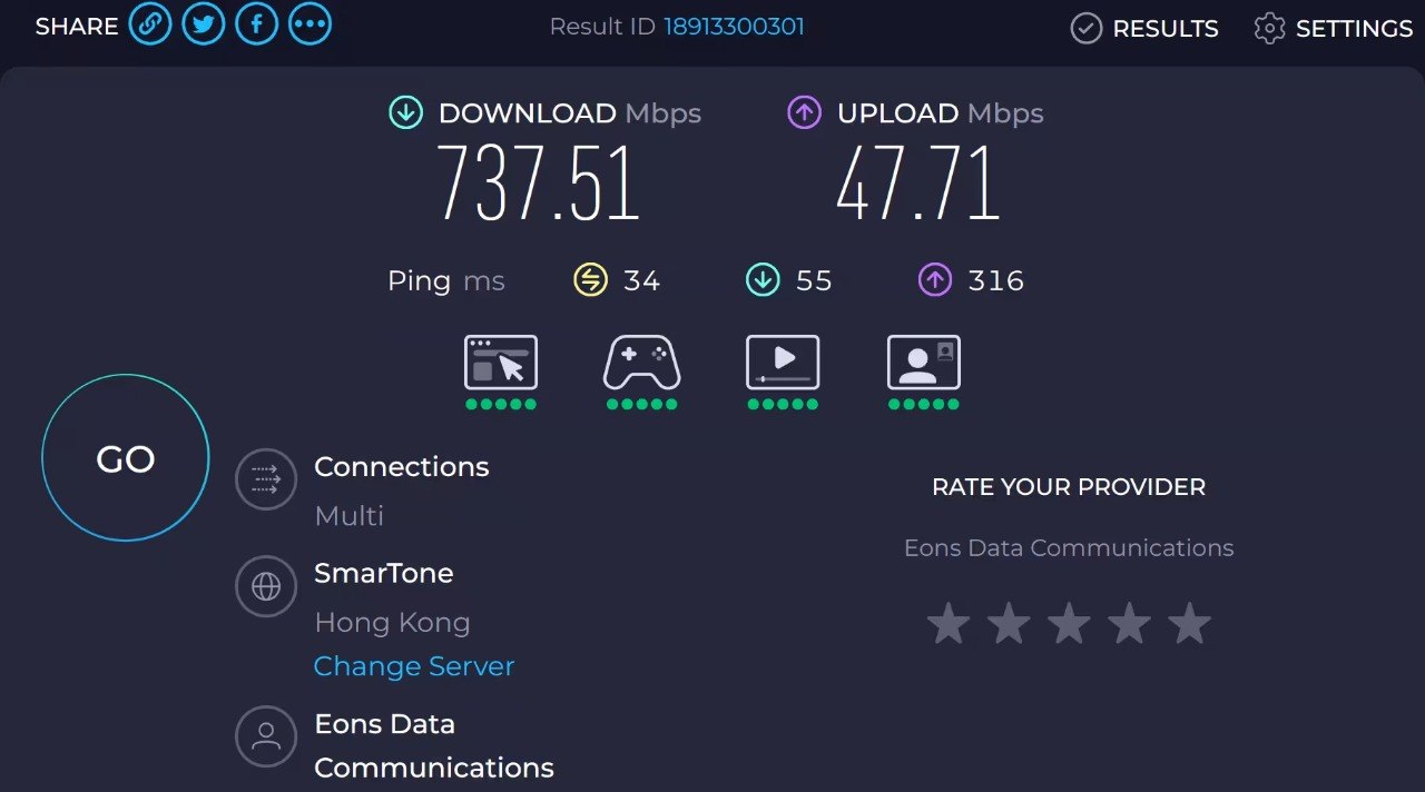 隐云 VPN 评测资料图